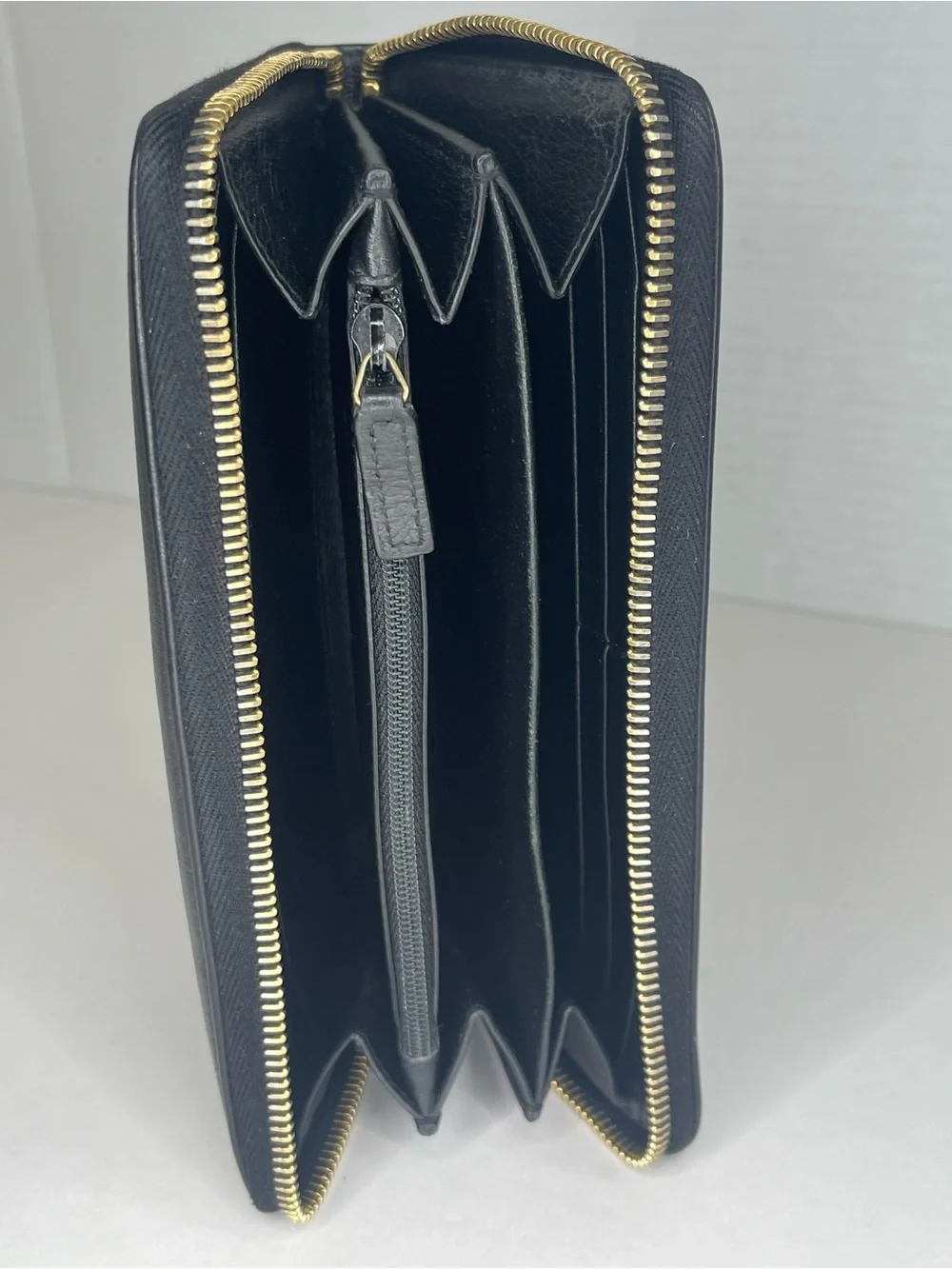 Saint Laurent Zip Around Long Wallet